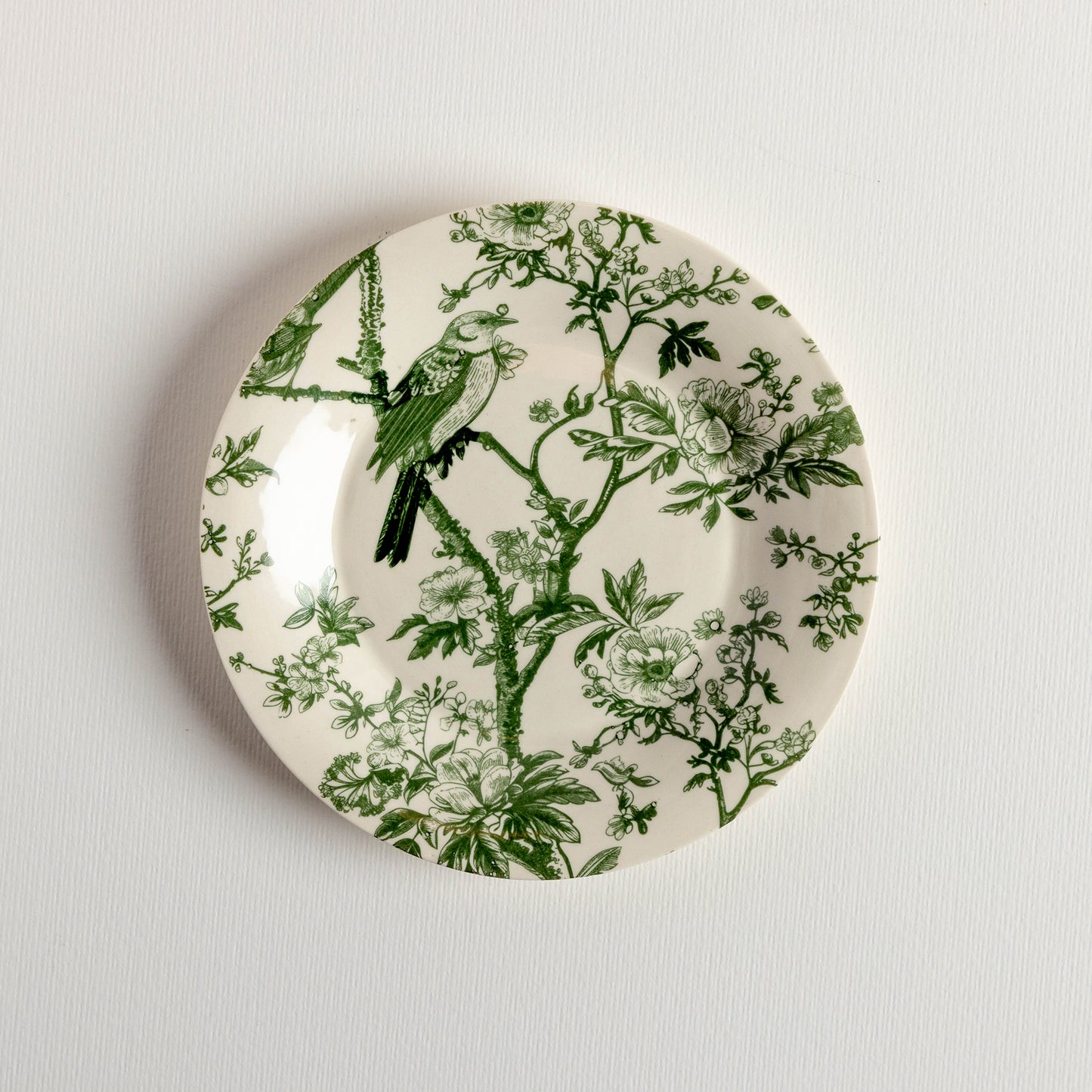 PYRAMIDE Floral & Bird Elegant Ceramic Plate